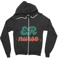 Emergency Department Room Er Nurse Gifts Nursing F Zipper Hoodie | Artistshot