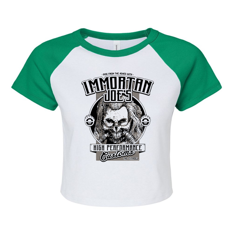 Immortan Joe's Customs Raglan Crop Top | Artistshot