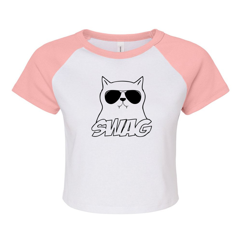 I Got Swag Raglan Crop Top by Specstore | Artistshot