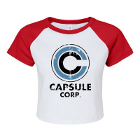 Capsule Vintage Light Raglan Crop Top | Artistshot