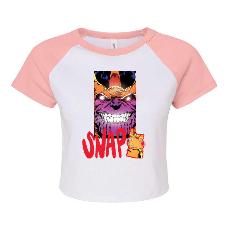 Snap!!! Raglan Crop Top by xxxxxx | Artistshot