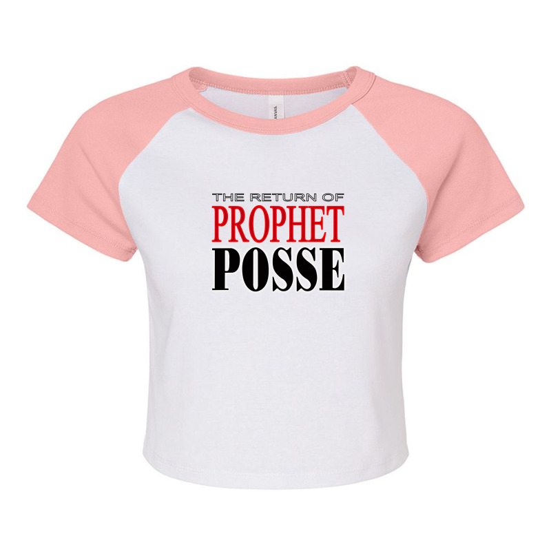 The Return Of Prophet Posse Raglan Crop Top by Reotechart | Artistshot