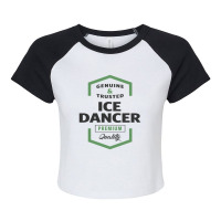 Ice Dancer Raglan Crop Top | Artistshot