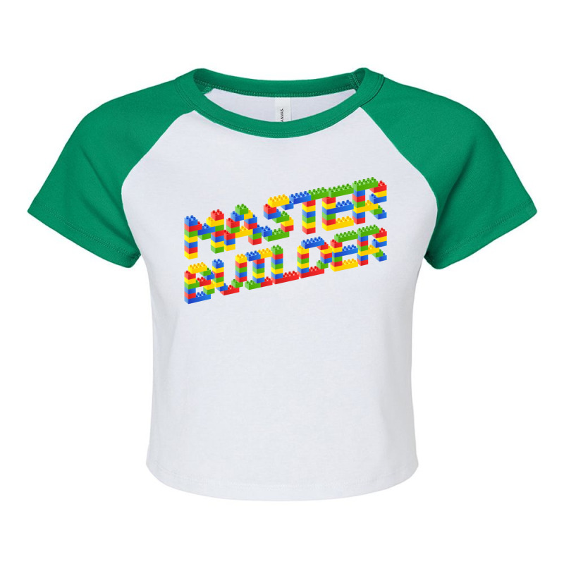 Master Builder Raglan Crop Top by autlu2024 | Artistshot