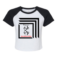 8 Tollerance Raglan Crop Top | Artistshot