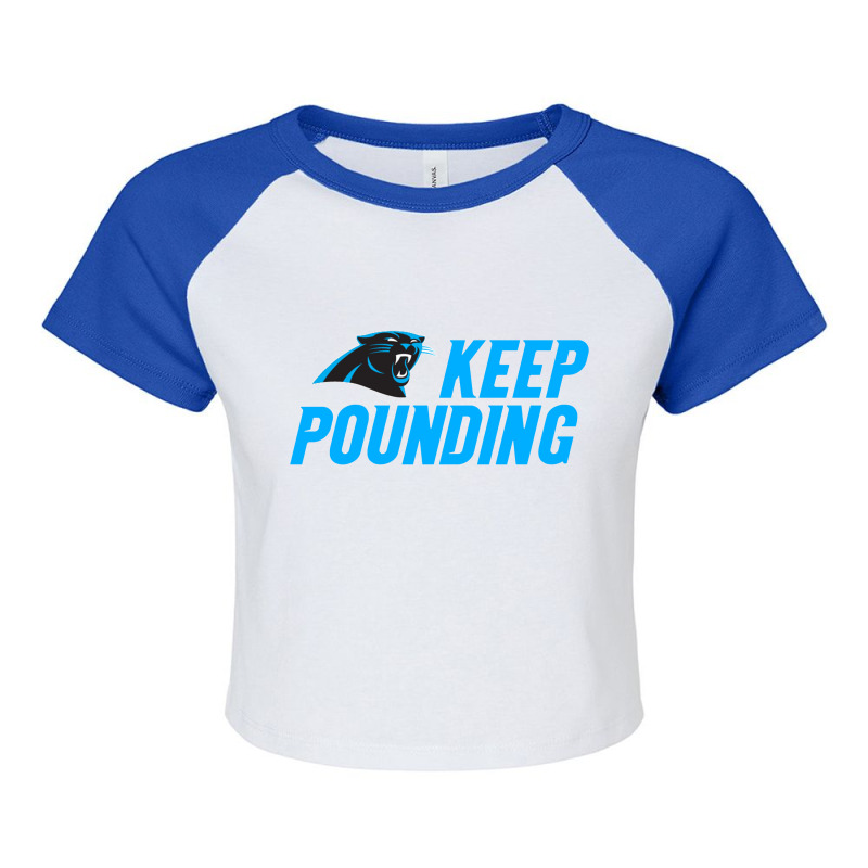 Keep Pounding Raglan Crop Top by meghan irwandi | Artistshot