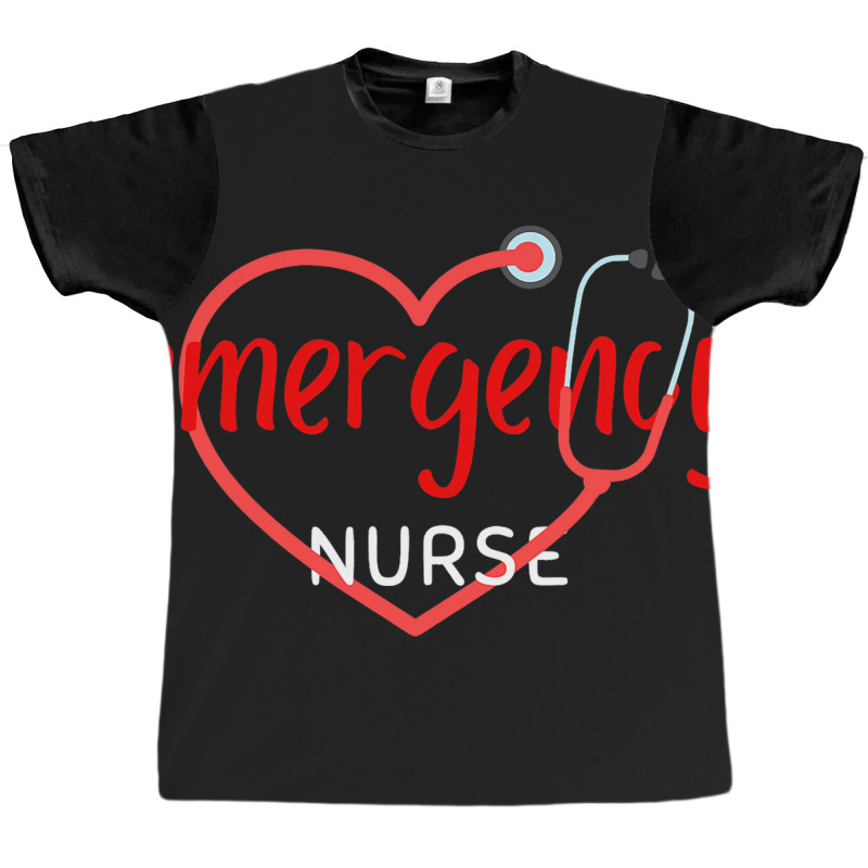 Emergency Department Room Er Nurse Gifts Nursing F Graphic T-shirt | Artistshot