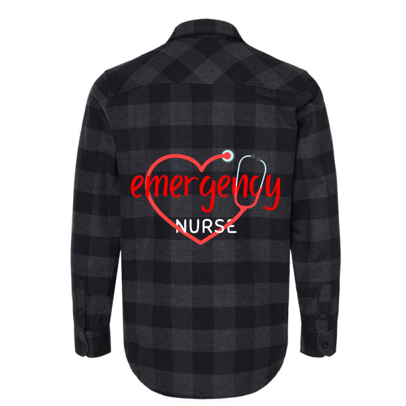 Emergency Department Room Er Nurse Gifts Nursing F Flannel Shirt | Artistshot