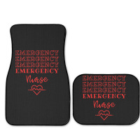 Emergency Department Room Er Nurse Gifts Nursing F Full Set Car Mats | Artistshot