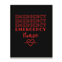 Emergency Department Room Er Nurse Gifts Nursing F Metal Print Vertical | Artistshot