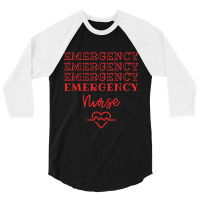 Emergency Department Room Er Nurse Gifts Nursing F 3/4 Sleeve Shirt | Artistshot