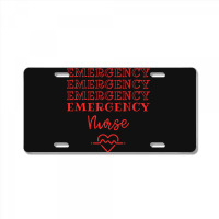 Emergency Department Room Er Nurse Gifts Nursing F License Plate | Artistshot