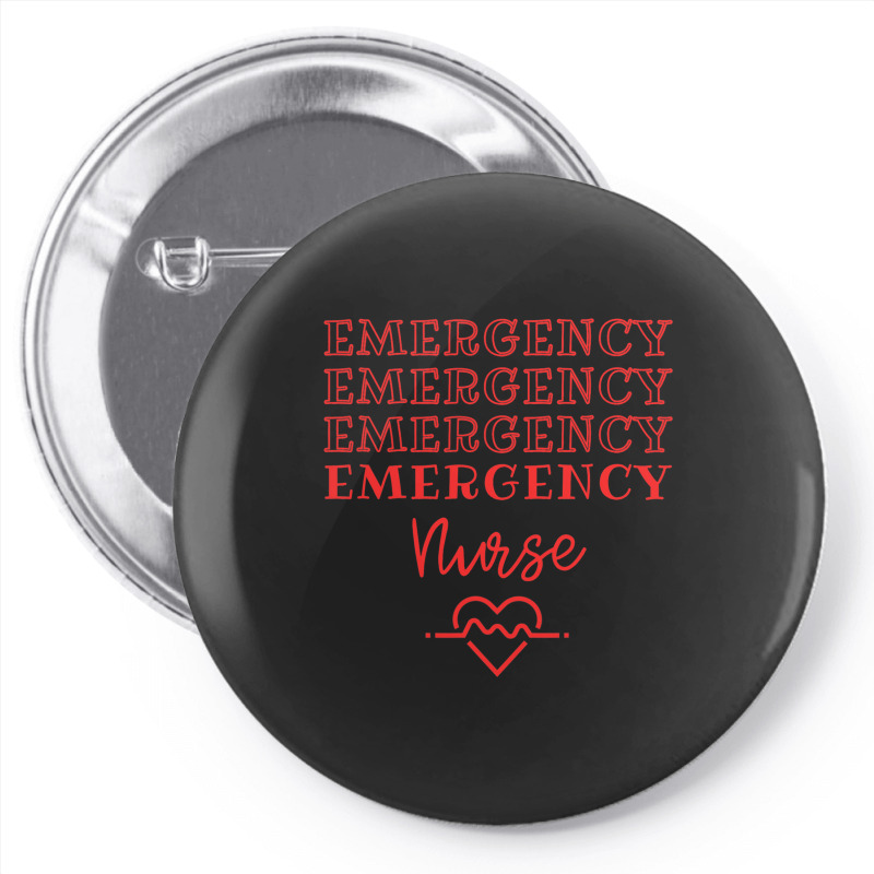 Emergency Department Room Er Nurse Gifts Nursing F Pin-back Button | Artistshot