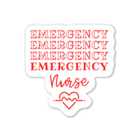 Emergency Department Room Er Nurse Gifts Nursing F Sticker | Artistshot