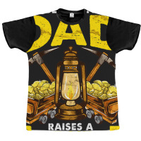 Dad Of A Gold Miner Graphic T-shirt | Artistshot