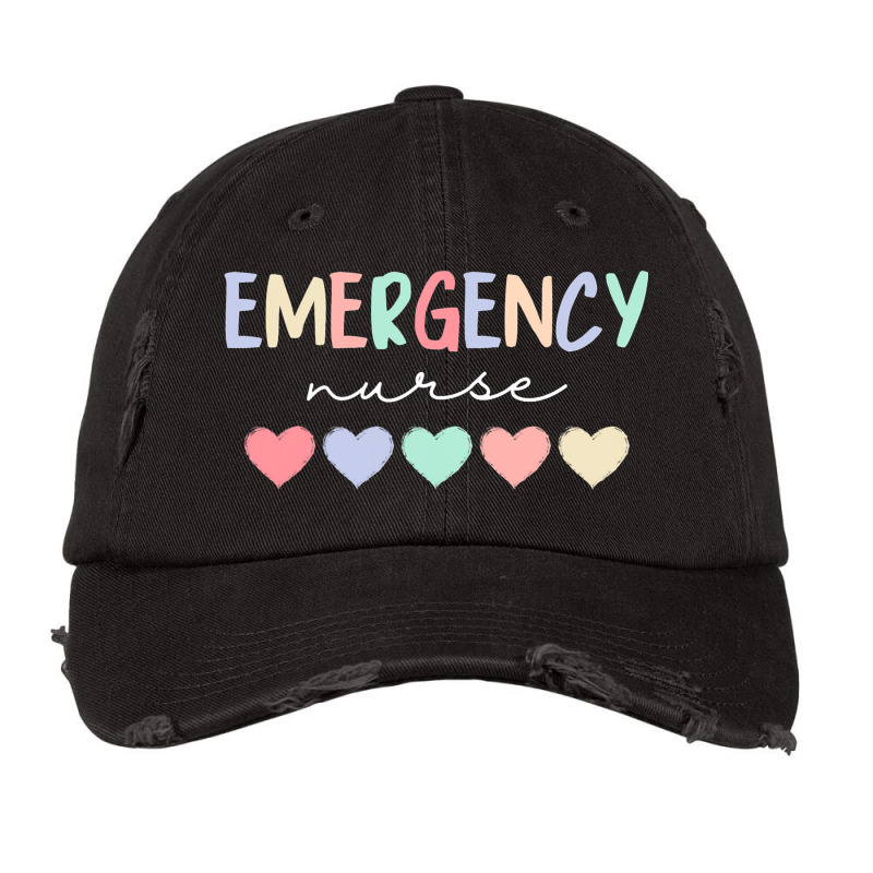 Emergency Department Room Er Nurse Gifts Nursing F Vintage Cap | Artistshot