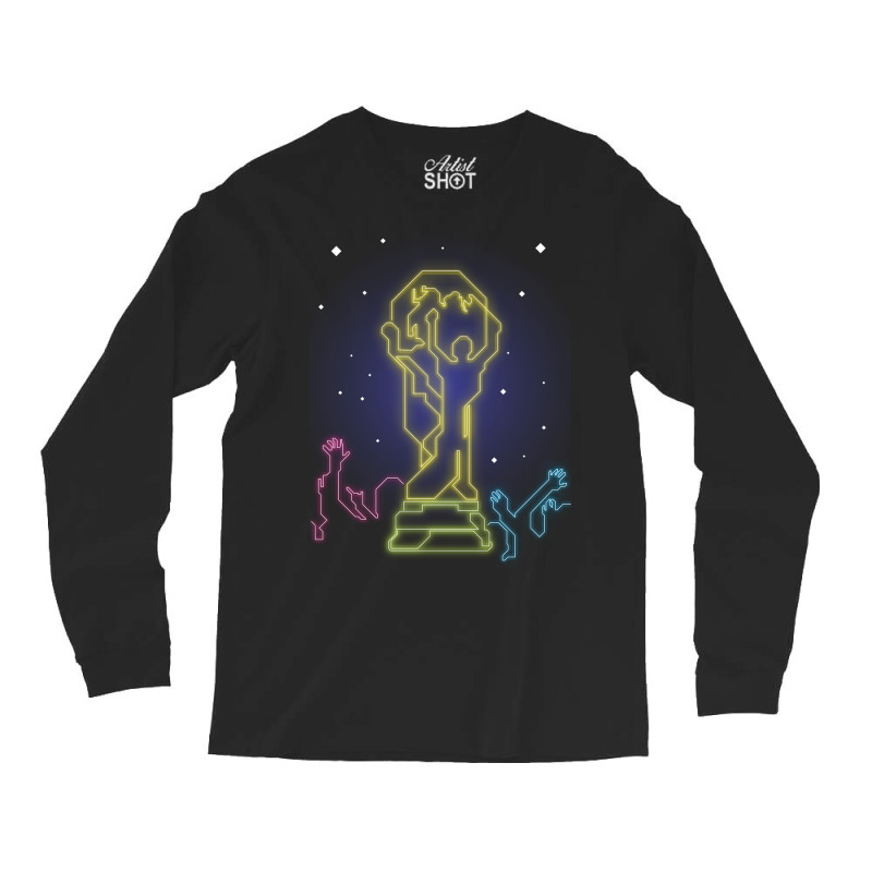 Football Champion Trophy Long Sleeve Shirts by TaufanHeri | Artistshot