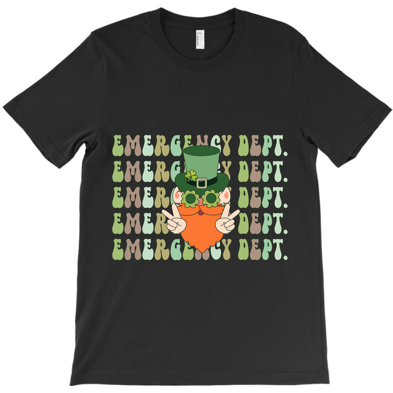 Emergency Department St Patricks Day Er Ed Nurse R T-shirt | Artistshot