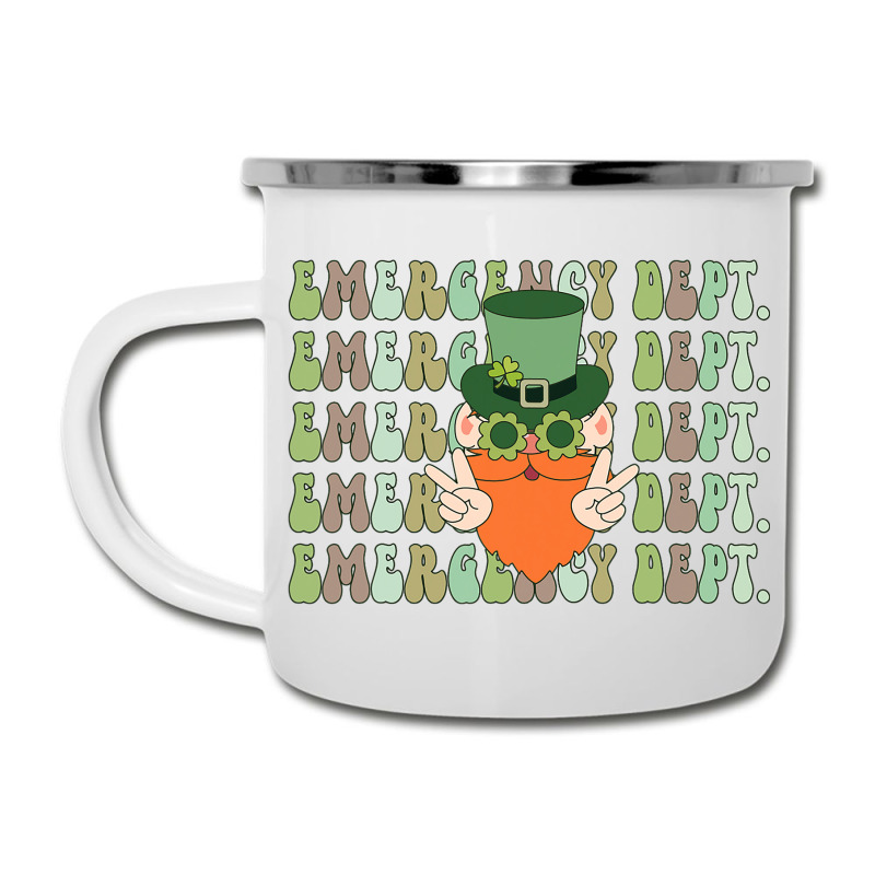 Emergency Department St Patricks Day Er Ed Nurse R Camper Cup | Artistshot