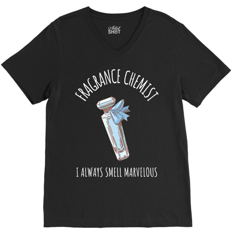 Fragrance Chemist Perfume Smell Marvelous Watercol V-neck Tee | Artistshot