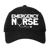 Emergency Nurse Humorous Nursing Nurse Adjustable Cap | Artistshot