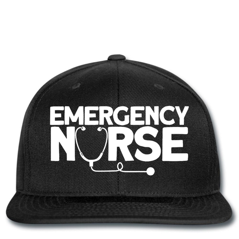 Emergency Nurse Humorous Nursing Nurse Printed Hat | Artistshot