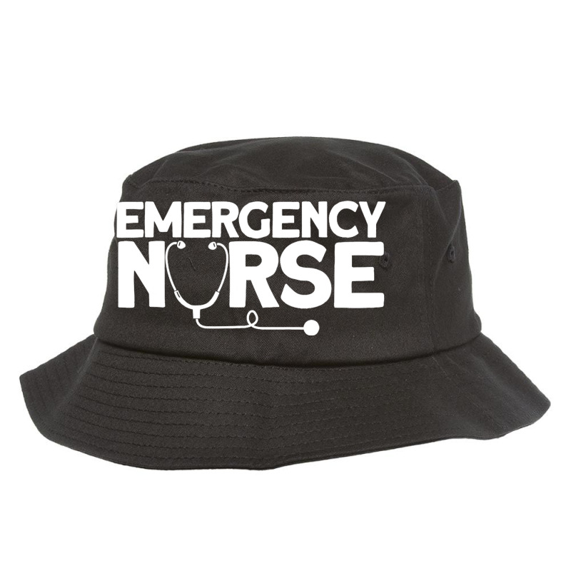 Emergency Nurse Humorous Nursing Nurse Bucket Hat | Artistshot