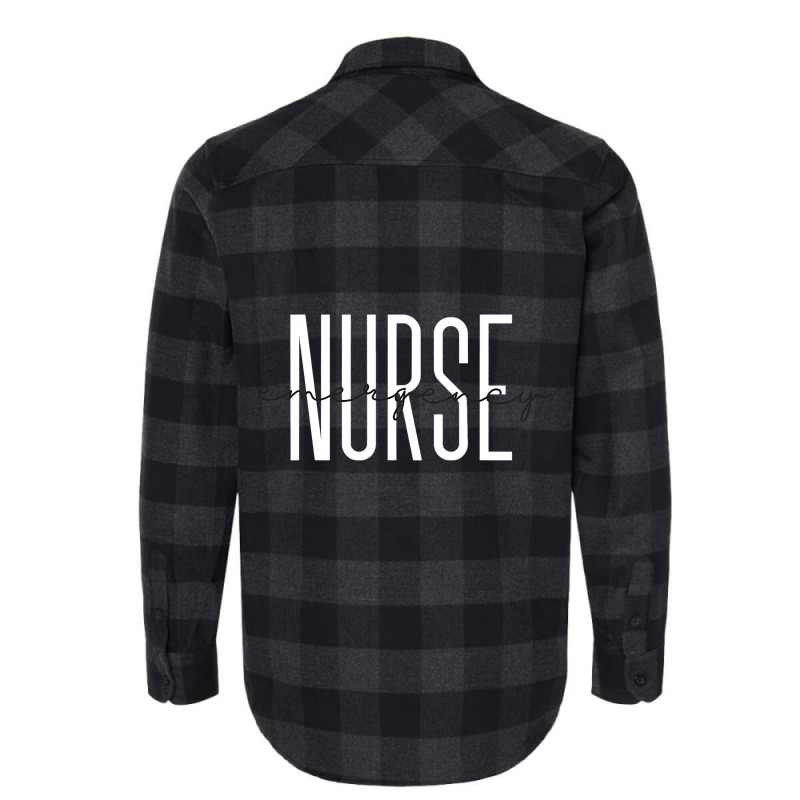 Emergency Nurse Leopard Print Er Nurse Nursing Sch Flannel Shirt | Artistshot