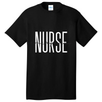 Emergency Nurse Leopard Print Er Nurse Nursing Sch Basic T-shirt | Artistshot