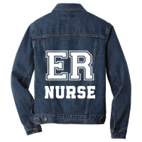 Emergency Nurse Trauma Er Nurse Appreciation Men Denim Jacket | Artistshot