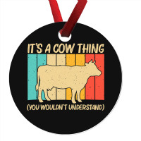 Funny Cow Art For Men Women Cow Farmer Dairy Farmi Ornament | Artistshot