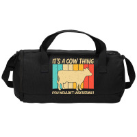 Funny Cow Art For Men Women Cow Farmer Dairy Farmi Duffel Bag | Artistshot