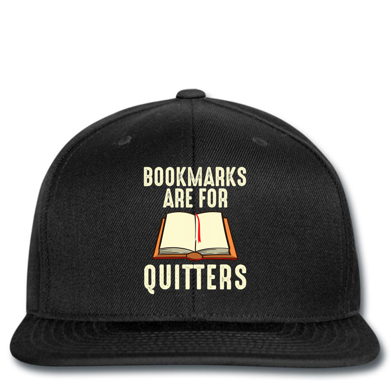 Funny Bookmarks Are For Quitters Reading Librarian Printed hat by MarquisGoldsmith | Artistshot