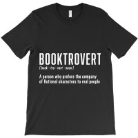 Funny Booktrovert Definition Book Lovers Librarian T-shirt | Artistshot