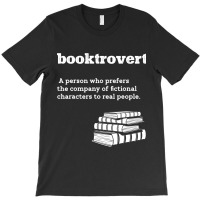 Funny Booktrovert Definition Librarian Gifts For B T-shirt | Artistshot