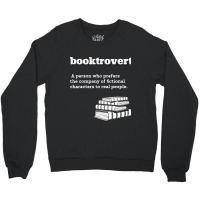 Funny Booktrovert Definition Librarian Gifts For B Crewneck Sweatshirt | Artistshot