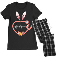 Stethoscope Love Easter Nurse Life Egg Nurse Easte Women's Pajamas Set | Artistshot