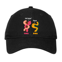 Still Single Always Dna Rna Chains Biology Lover B Adjustable Cap | Artistshot