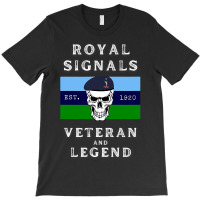 Royal Signals Clothing Veteran And Legend. T-shirt | Artistshot