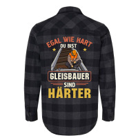 Track Builder Rail Worker Construction Employees P Flannel Shirt | Artistshot