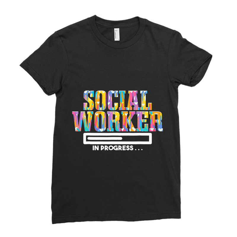 Social Worker Month, Lcsw, Social Worker T-shirt Ladies Fitted T-Shirt by KarimSatterfield | Artistshot