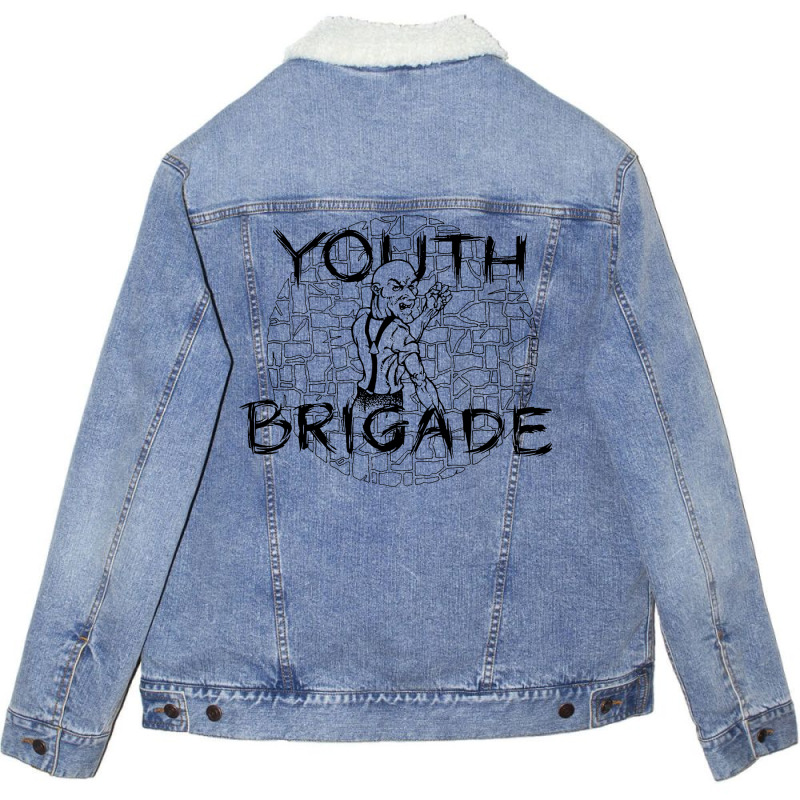 Youth Brigade Unisex Sherpa-lined Denim Jacket | Artistshot