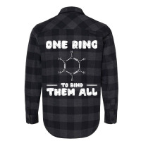 Ring To Bind Them All Chemistry Benzene Ring Molec Flannel Shirt | Artistshot