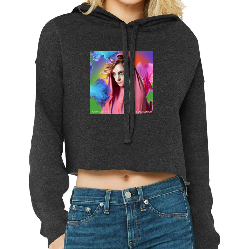 The Love Invention Cropped Hoodie | Artistshot