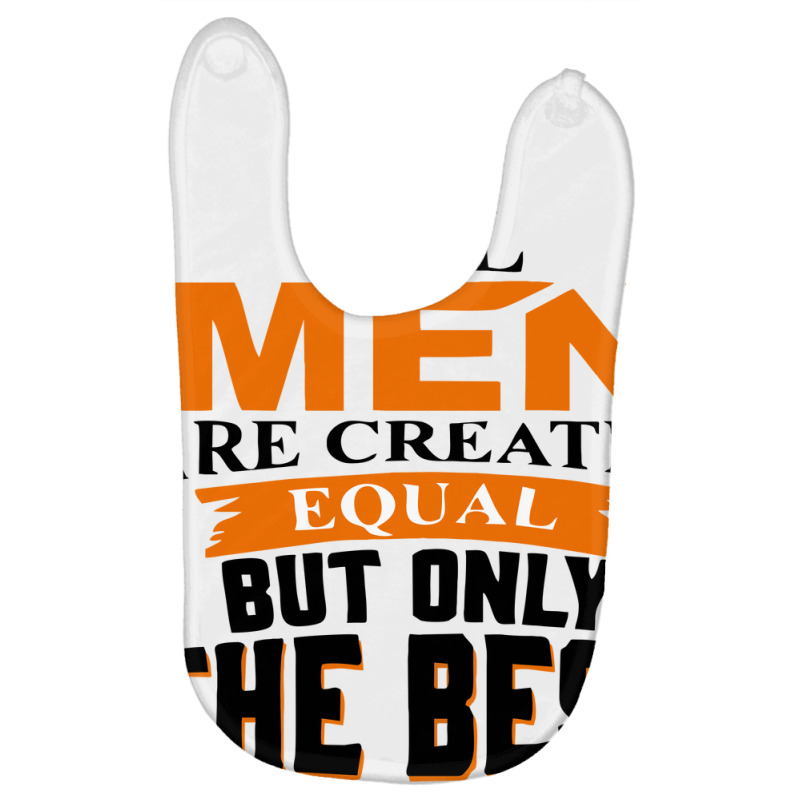 All Men Are Created (april) Baby Bibs by didiergrobak | Artistshot