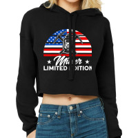 Underground Mining Miner Limited Edition American  Cropped Hoodie | Artistshot