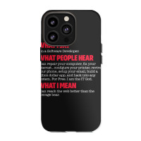 Software Developer Funny Computer Programmer Codin Iphone 13 Pro Case | Artistshot