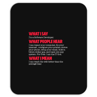 Software Developer Funny Computer Programmer Codin Mousepad | Artistshot