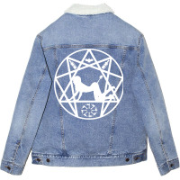 The Kristet Utseende Unisex Sherpa-lined Denim Jacket | Artistshot