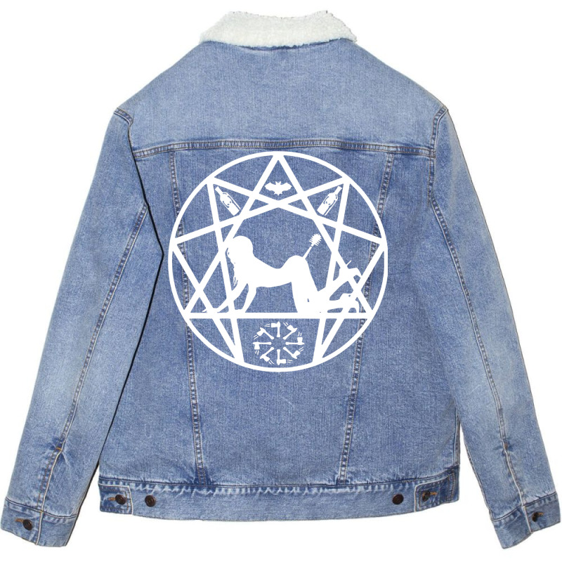 The Kristet Utseende Unisex Sherpa-lined Denim Jacket | Artistshot